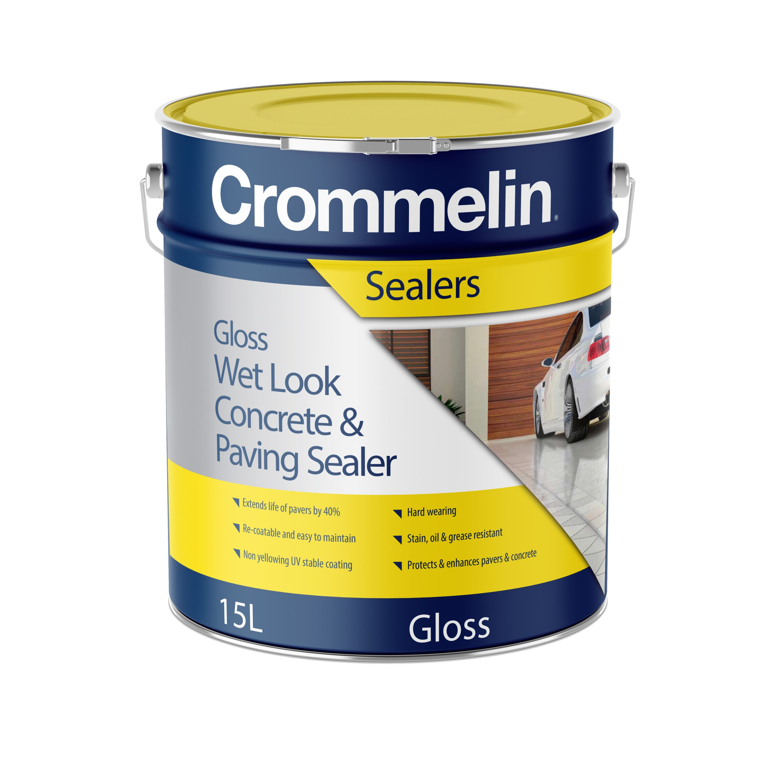 Gloss Wet Look Concrete & Paving Sealer (Previously called Concrete