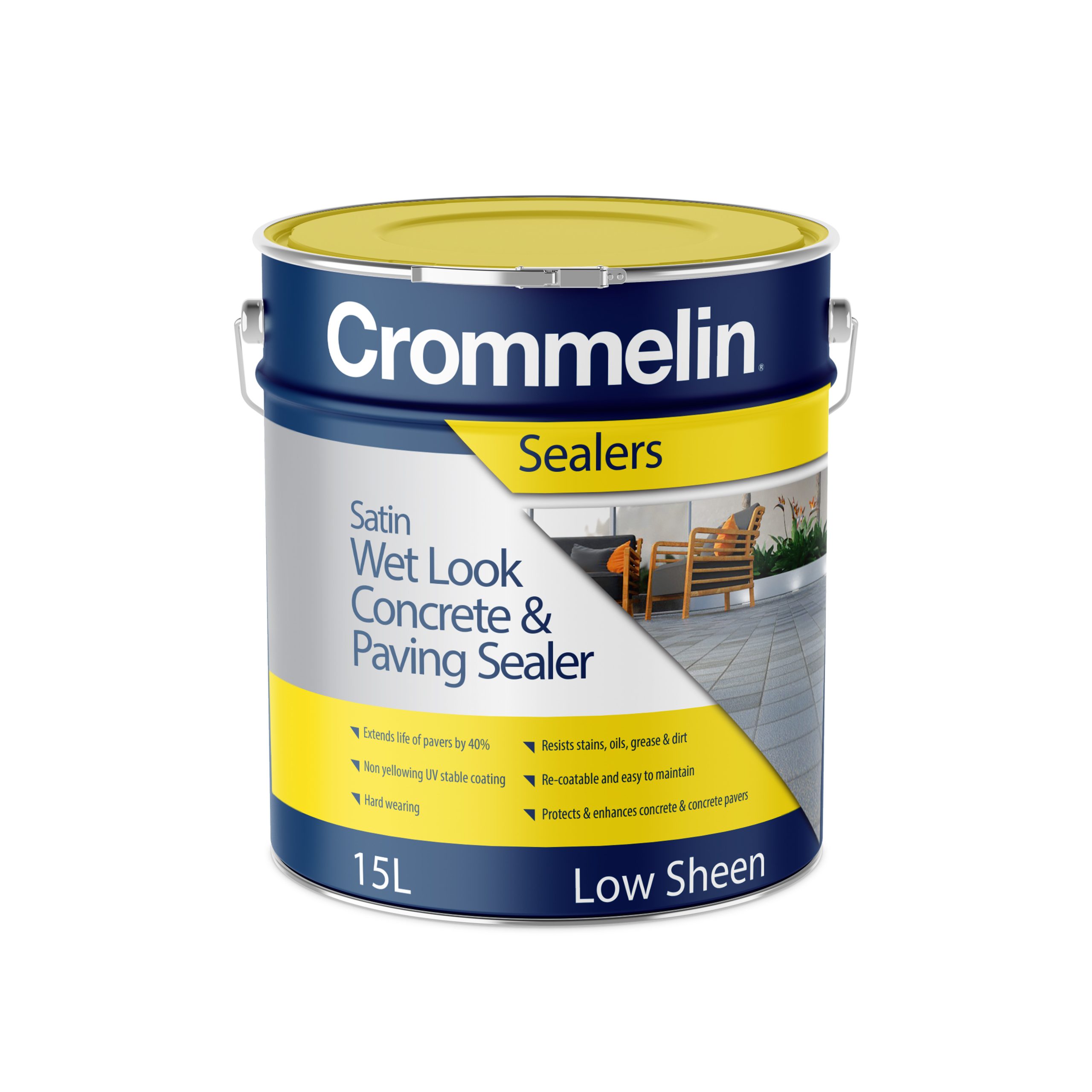 Satin Wet Look Concrete & Paving Sealer ( Previously called Wet Look